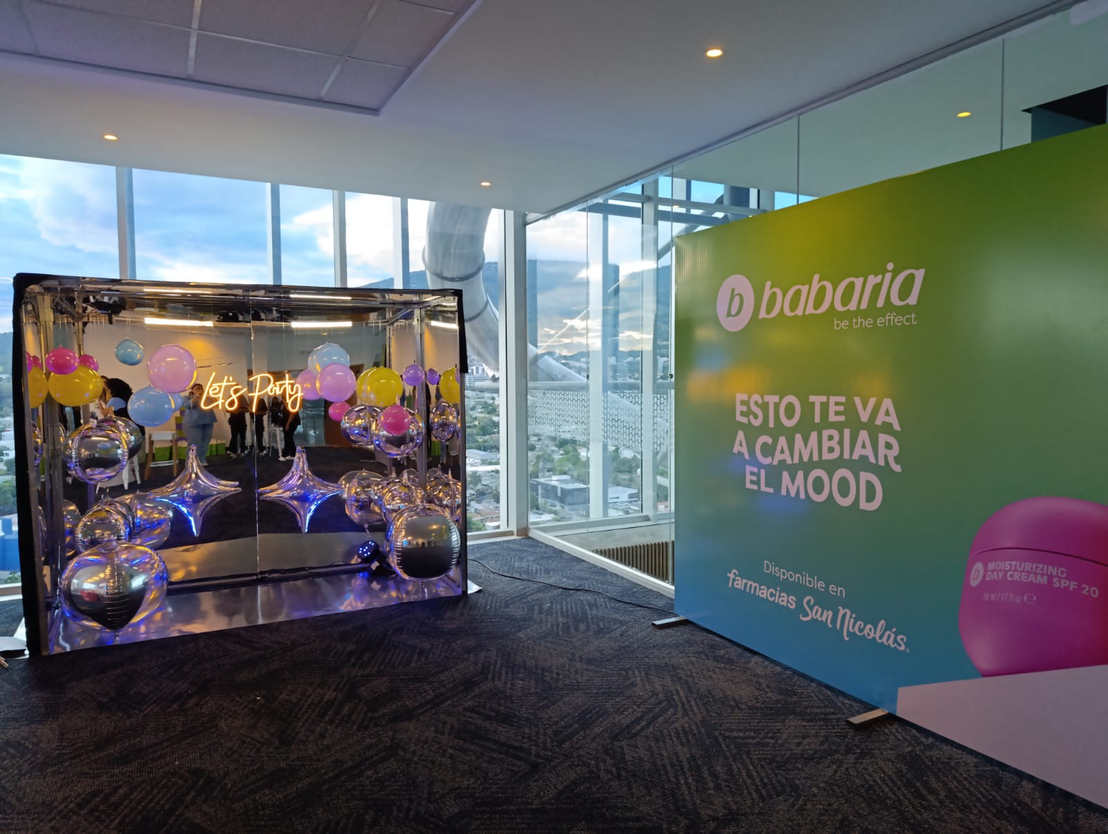 Cabina Espejada noche